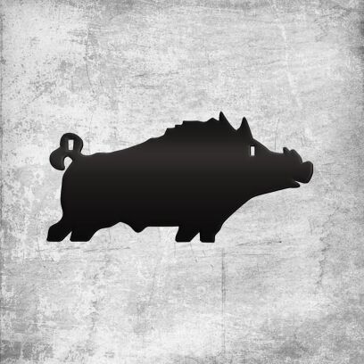 boar steel target