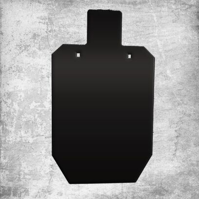 full size IPSC steel target