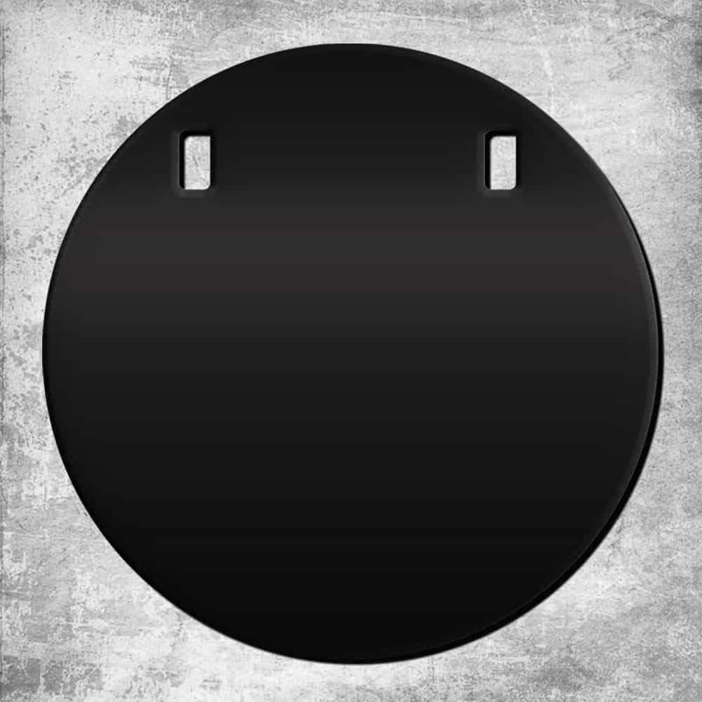 20" Double Slot Circle Target 4 20" circle steel target