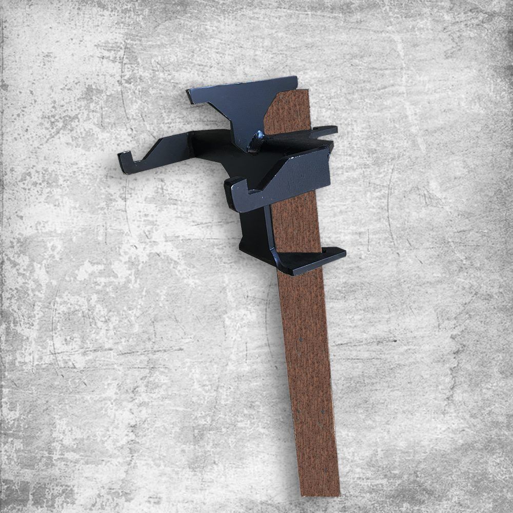 Angle Iron - Double Hook Hanger 4 Angle Iron - Double Hook Hanger